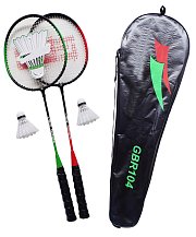 Set za badminton Alu loparji + košara