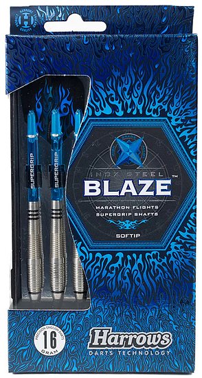 Brke za pikado T22K Blaze Soft 16, 18 g